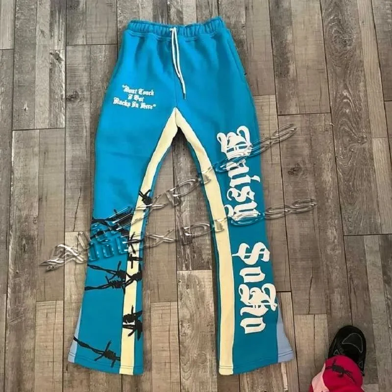 Y2k Flared Pants Hip Hop Men L - 3D Printing Nylon review and price