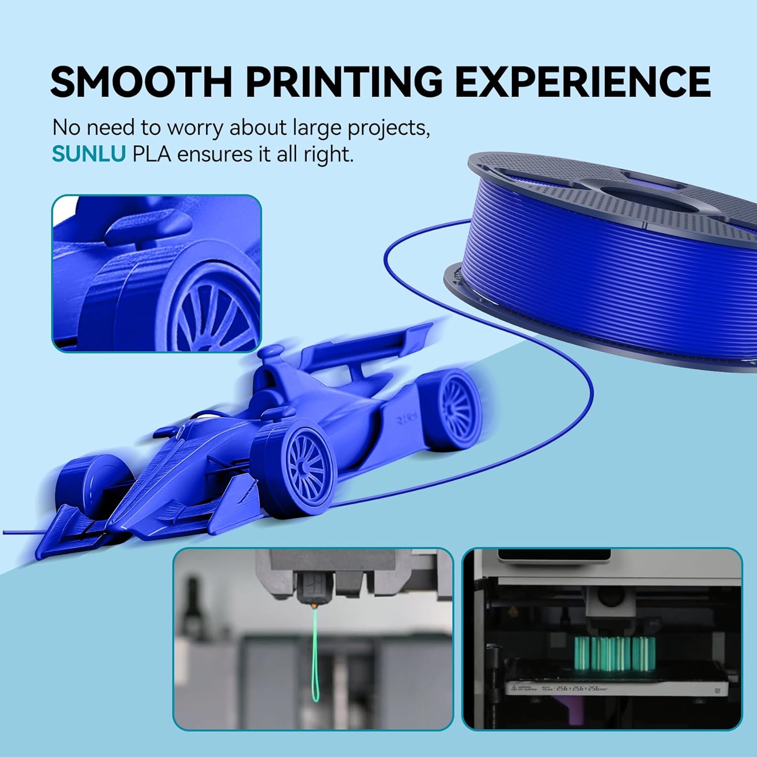SUNLU PLA/PLA+/PETG/SILK/PLA M - 3D Printing Nylon review and price