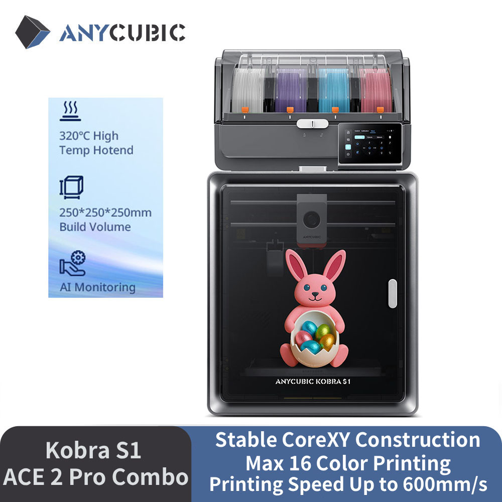 Anycubic Kobra S1 ACE 2 Pro Co - 3D Printing Online Service review and price