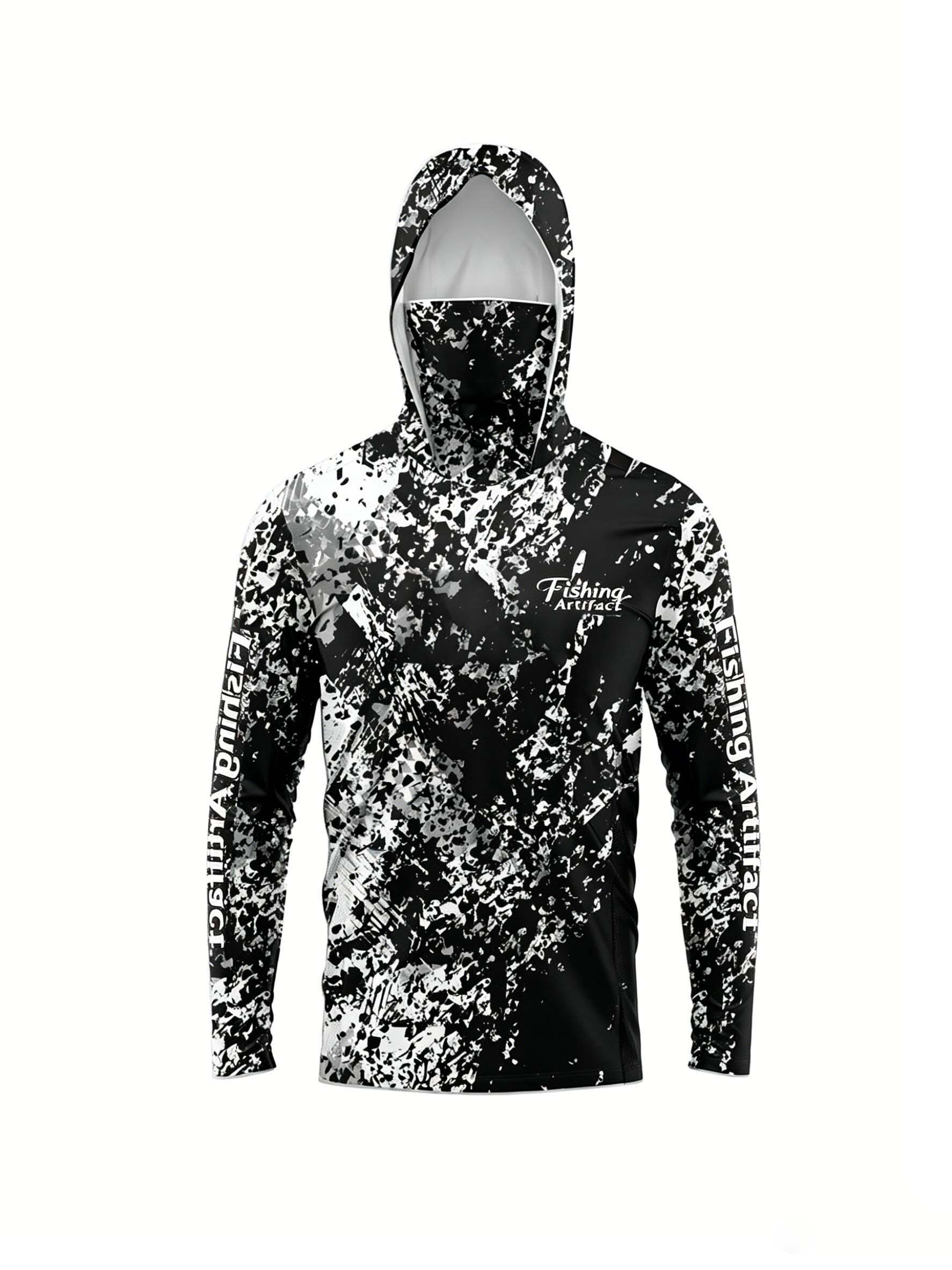 Men Summer 3D‑Printed Fishing  - 3D Printing Mask review and price
