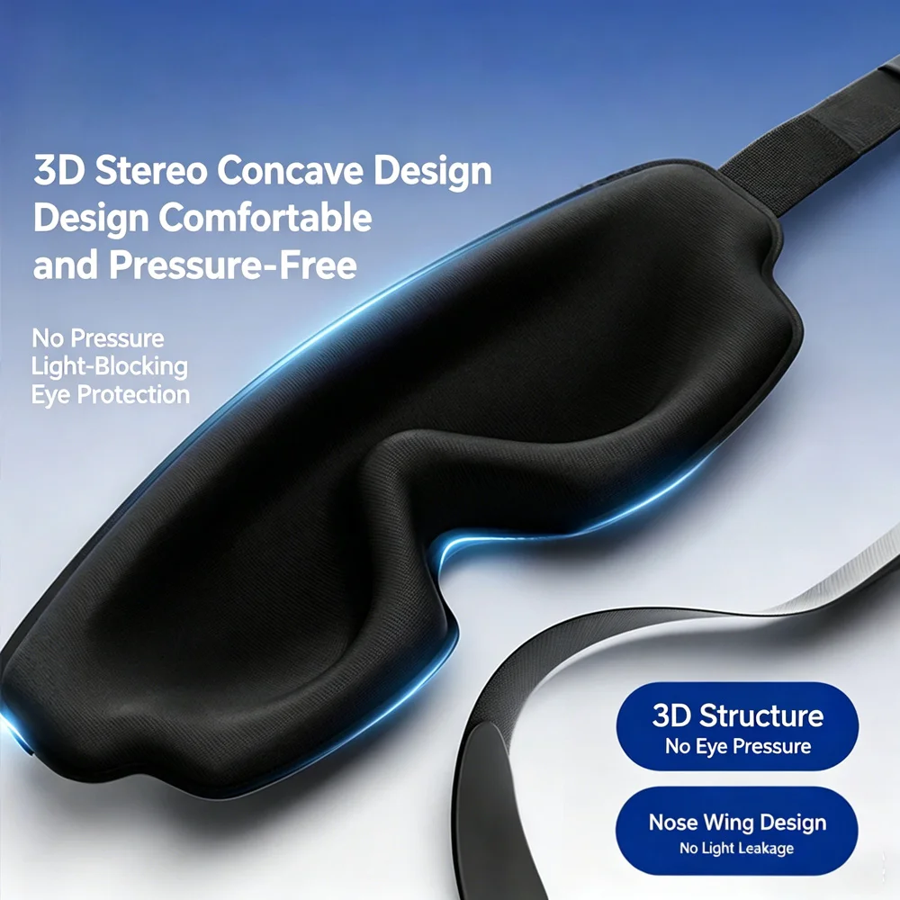 3D Sleep Mask Contoured Cup Bl - 3D Printing Mask review and price