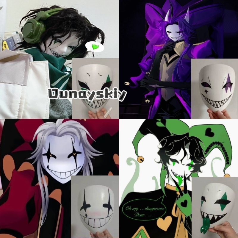 Anime Game Circus Cosplay Cost - 3D Printing Mask review and price