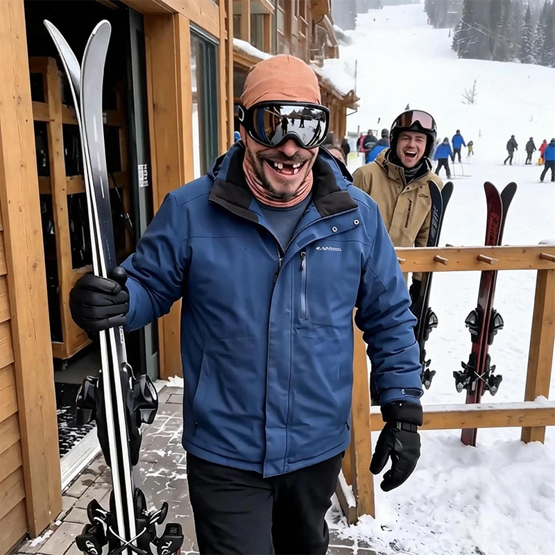 Winter Funny Old Man Ski Mask  - 3D Printing Mask review and price
