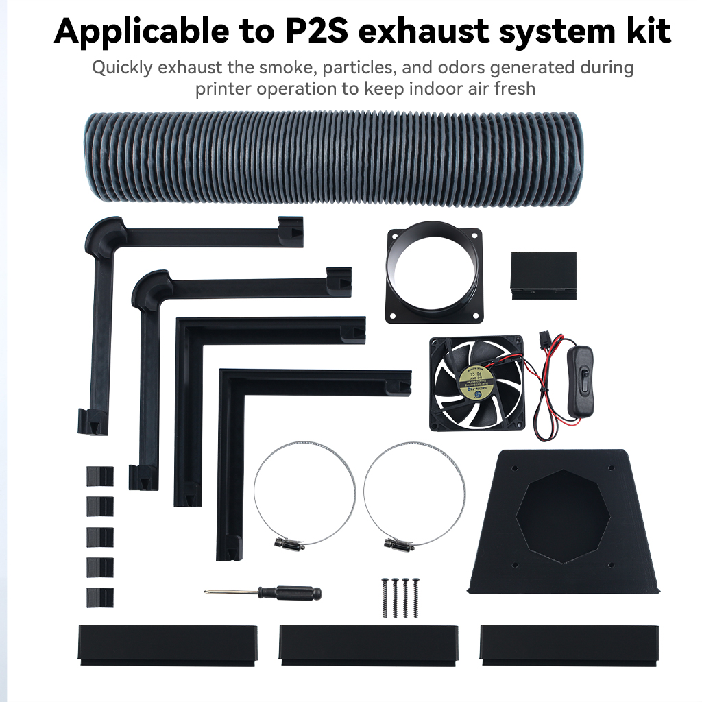 External Exhaust Fan Kit for B - 3D Printing Bambu Lab review and price