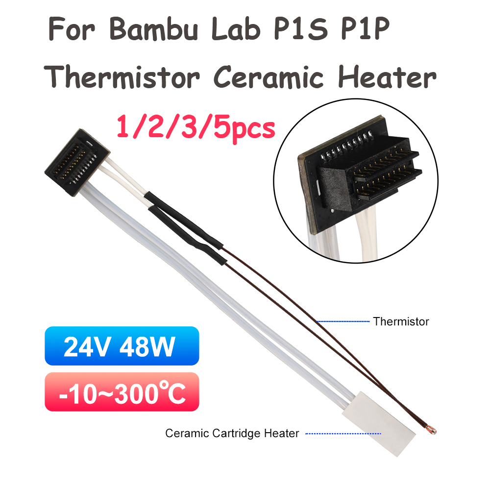 For Bambu Lab P1S P1P Thermist - 3D Printing Bambu Lab review and price